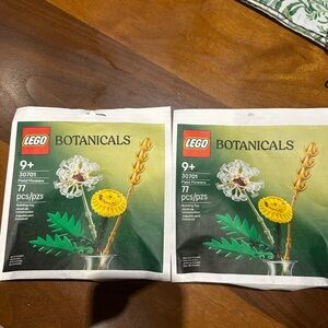 LEGO Botanicals Field Flowers Set with Yellow and Green